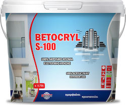 Superlux Betocryl S100 Τσιμεντόχρωμα Ακρυλικό