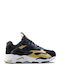 Fila Ray Tracer Ανδρικά Chunky Sneakers Μαύρα