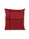 Mc Decor Sofa-Kissen 1963-4 Rot 45x45cm