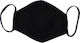 Mc Decor Υφασμάτινη Μάσκα Προστασίας Zero Black Oval Μάσκα Προστασίας Υφασμάτινη Μαύρη MCD.MP.009 1τμχ