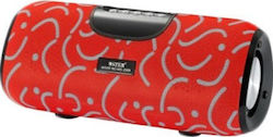 WSTER WS-2909 Ηχείο Bluetooth 10W Red Lines