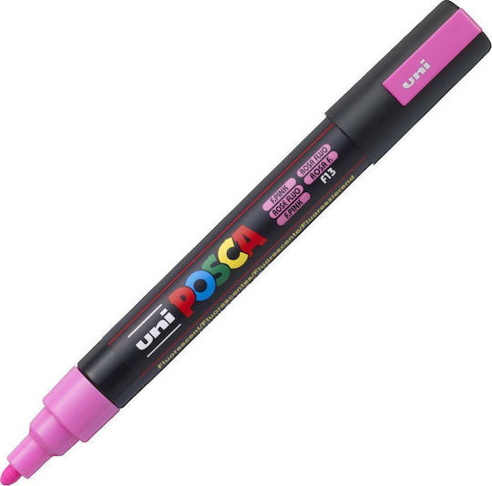 Posca PC-5M Μαρκαδόρος Σχεδίου Neon Pink 2.5mm