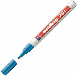 Edding 751 Ανεξίτηλος Μαρκαδόρος Γαλάζιος 2mm