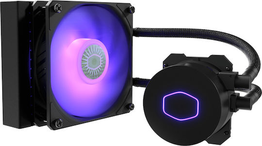 CoolerMaster MasterLiquid ML120L V2 RGB (v2) CPU Water Cooling Single Fan 120mm for Socket AM4/AM5/1200/115x