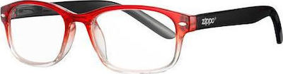 Zippo Reading Glasses +3.00 in Red color 31Z-B1-RED300