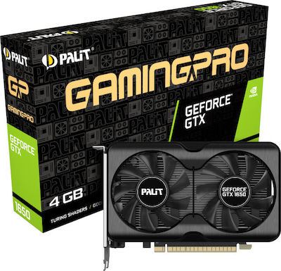 Palit GeForce GTX 1650 4GB GDDR6 GamingPro Graphics Card