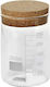 Espiel Vase General Use with Cork Glass Transparent 250ml