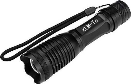 Rechargeable Flashlight LED with Maximum Brightness 800lm XML-T6