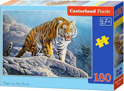 Kids Puzzle Tiger On the Rock for 7++ Years 180pcs Castorland