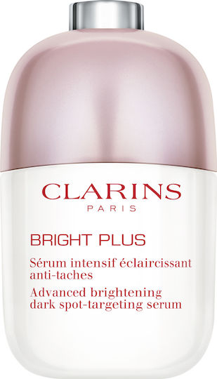 Clarins Bright Plus Moisturizing & Anti-aging Serum Face with Vitamin C & Hyaluronic Acid for Radiance & Revitalization 30ml