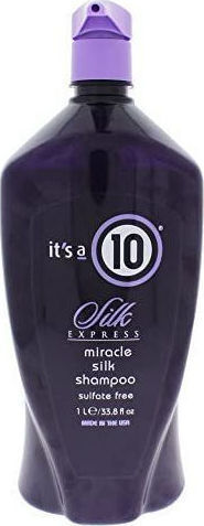 It's A 10 Silk Express Sampon de Par Reconstrucție/Hrană & Netezire pentru Toate Tipurile de Păr 1000ml