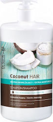 Dr. Sante Coconut Hair Shampoos Reconstruction/Nourishment & Hydration for Fragile, Αντι-Θραύση Hair 1000ml