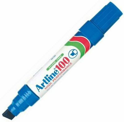 Artline 100 Permanent Marker 12mm Blau