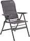 Outwell Fernley Chair Beach Aluminium Gray