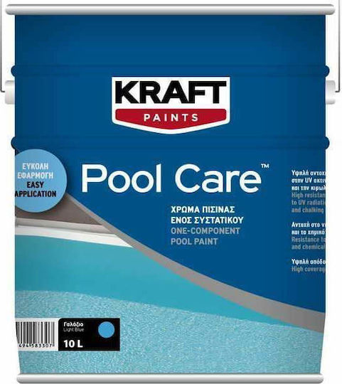 Kraft Pool Care Vopsea pentru piscină Alb 3lt