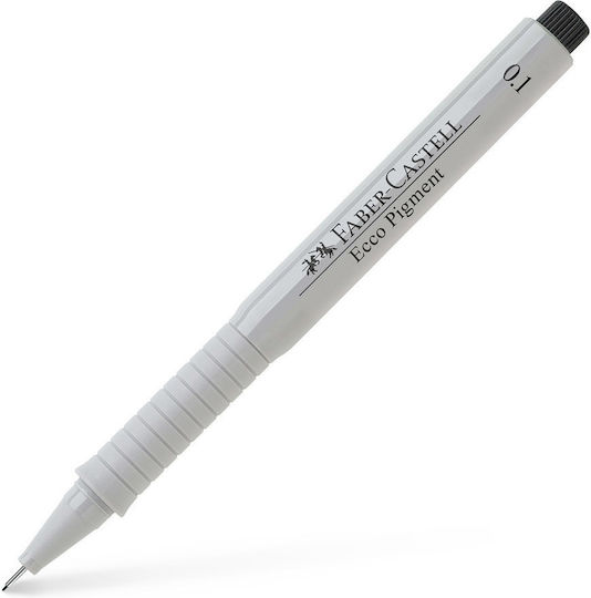 Faber-Castell Ecco Pigment Fineliner Маркери за Рисуване 0.1мм Черни 10бр