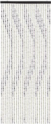 HOMie Σχοινενια 180x90cm Fabric Door Curtain Beige 90x180cm 101271 81-251