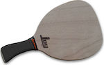 Joy Yatagan Beach Racket Beige 330gr with Slanted Handle Black