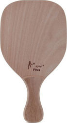 "το αγόρι" Plus Beach Racket Beige 340gr with Straight Handle Beige