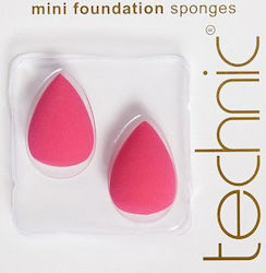 Technic Synthetic Make Up Sponge Set for Concealer Mini Foundation Sponges 2pcs