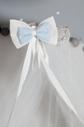 Baby Star Кошара За Количка от Тюл 7231-S Светлосиня 520x180см.