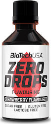 Biotech USA Zero Drops Drops mit Aroma Strawberry Glutenfrei 50ml