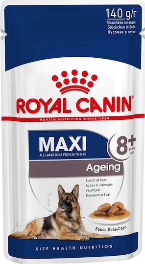 Royal Canin Maxi Wet Food for Senior Dogs in Pouches with Meat 140gr 1713002