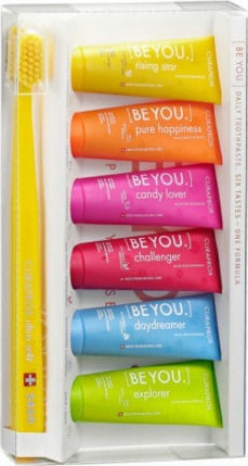 Curaprox Be You 5460 Toothbrush 6 Taste Pack Mini Ultra Soft Yellow / Yellow