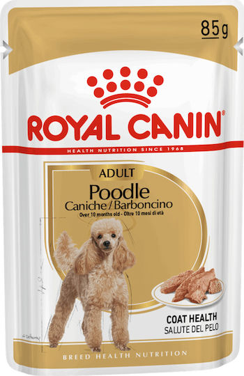 Royal Canin Caniche/Barboncino Υγρή Τροφή Σκύλων σε Φακελάκι με Κρέας 85gr