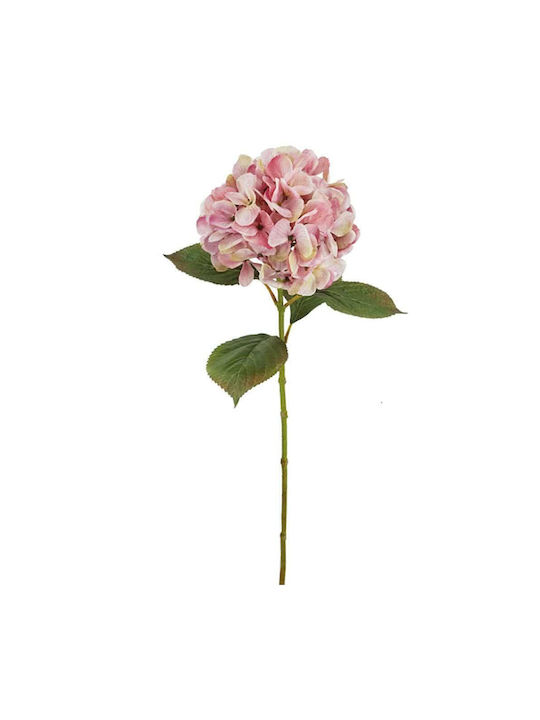 Marhome Τεχνητό Φυτό Ορτανσία Ροζ 60cm