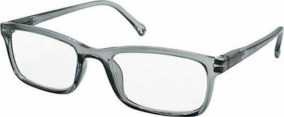 Eyelead E181 Men's Reading Glasses +1.75 Grey E181 E 181