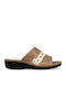 Parex Leather Women's Flat Sandals Anatomic