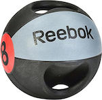 Reebok Dual Grip Übungsbälle Medizin 8kg in Schwarz Farbe