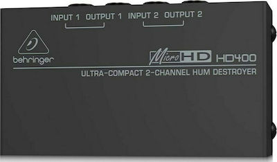 Behringer HD400 Passive 2 Channel DI Box