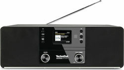 Technisat Ηχοσύστημα 2.0 DigitRadio 370 10W με CD Player και Bluetooth Μαύρο