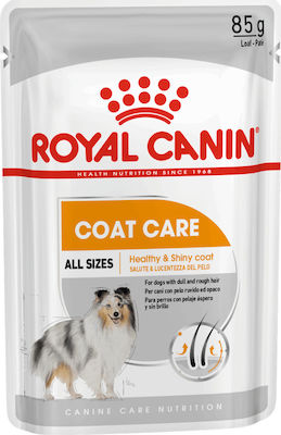 Royal Canin Coat Care Umedă pentru Câini Câine cu Carne în Plic 1 x 85gr. 1736010