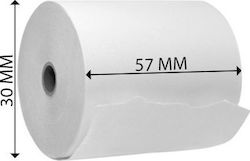 Thermal Rolls Χαρτοταινία Π57xΔ30mm Thermal Rolls Χαρτοταινία Π57xΔ30mm