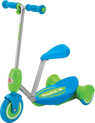 Razor Kinderroller Lil’ E 3-Rad mit Sitz für 3+ Jahre Blau