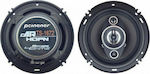 Pcinener Set Auto-Lautsprecher 5" mit 500W RMS (3 Weg)