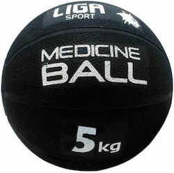 Liga Sport Übungsbälle Medizin 5kg in Schwarz Farbe