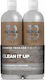 Tigi Clean It Up Hair Care Set for Reconstruction & Nourishment with Shampoo and Conditioner