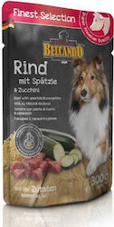 Belcando Finest Selection Wet Dog Food Pouch with Beef and Zucchini 1 x 125gr