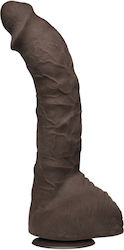 Doc Johnson Prince Yahshua Ultraskyn Realistic Dildo with Scrotum & Suction Cup Brown 27cm 8060-05-BX