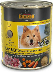 Belcando Canned Wet Dog Food with Carrot, Chicken and Duck 1 x 800gr