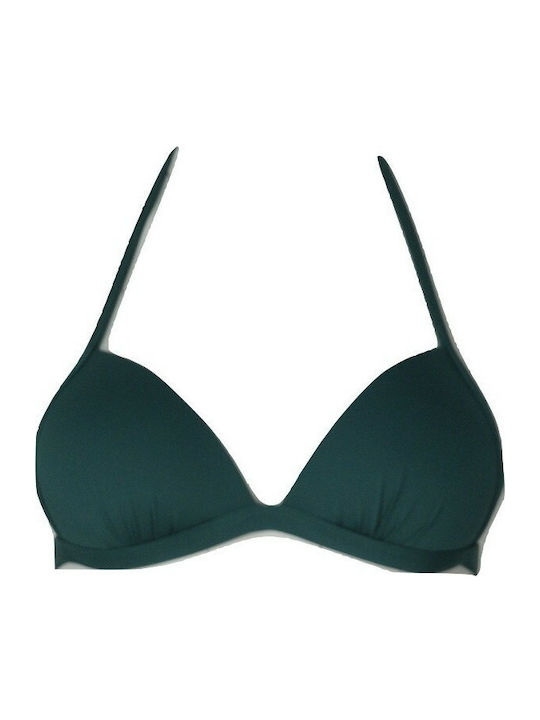 Bluepoint Triangle Bikini Top Green