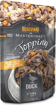 Belcando Mastercraft Topping Umedă pentru Câini Câine cu Morcov și Rață în Plic 1 x 100gr.