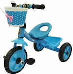 Zita Toys Παιδικό Τρίκυκλο Ποδήλατο με Αποθηκευτικό Χώρο για 3+ Ετών Μπλε