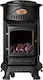 Coral Gas Provence Σόμπα Υγραερίου 3000W Μαύρη 47x58x80cm