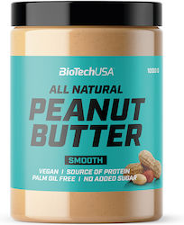 Biotech USA Vegan Φυστικοβούτυρο Απαλό Peanut Butter Smooth 1000gr Biotech USA Vegan Φυστικοβούτυρο Απαλό Peanut Butter Smooth 1000gr