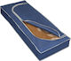 Ordinett Fabric Storage Case for Blanket/Duvet in Blue Color 50x120x15cm 1pcs